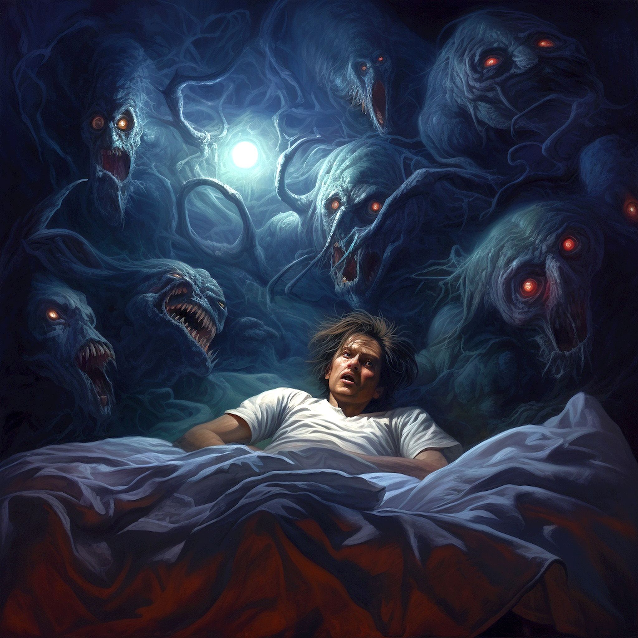 sleep paralysis panic disorder insomnia ghost monsters night paralisis