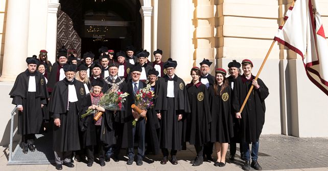 Professors of Law and Mathematics have become New Honorary Doctors 