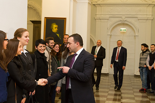 Georgian Prime Minister visits VU